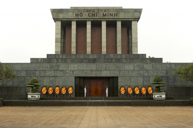 Ho Chi Minh Mausoleum in Hanoi