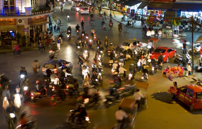 Motorbikes in Hanoi