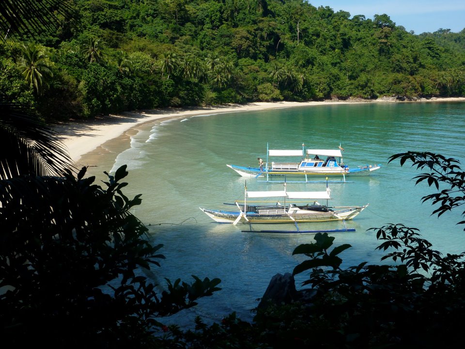 Palawan øde øer, uberørte strande og laguner